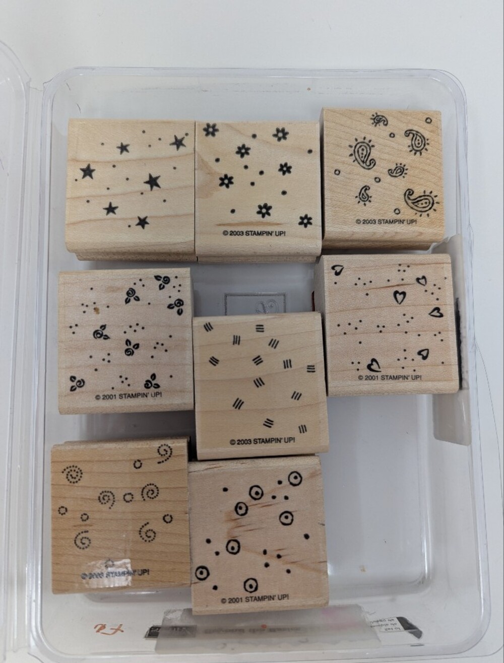 Beyond the Basics Stampin Up Wood Stamp Set